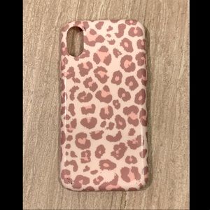 Velvet Caviar Pink Leopard iPhone X/XS Case